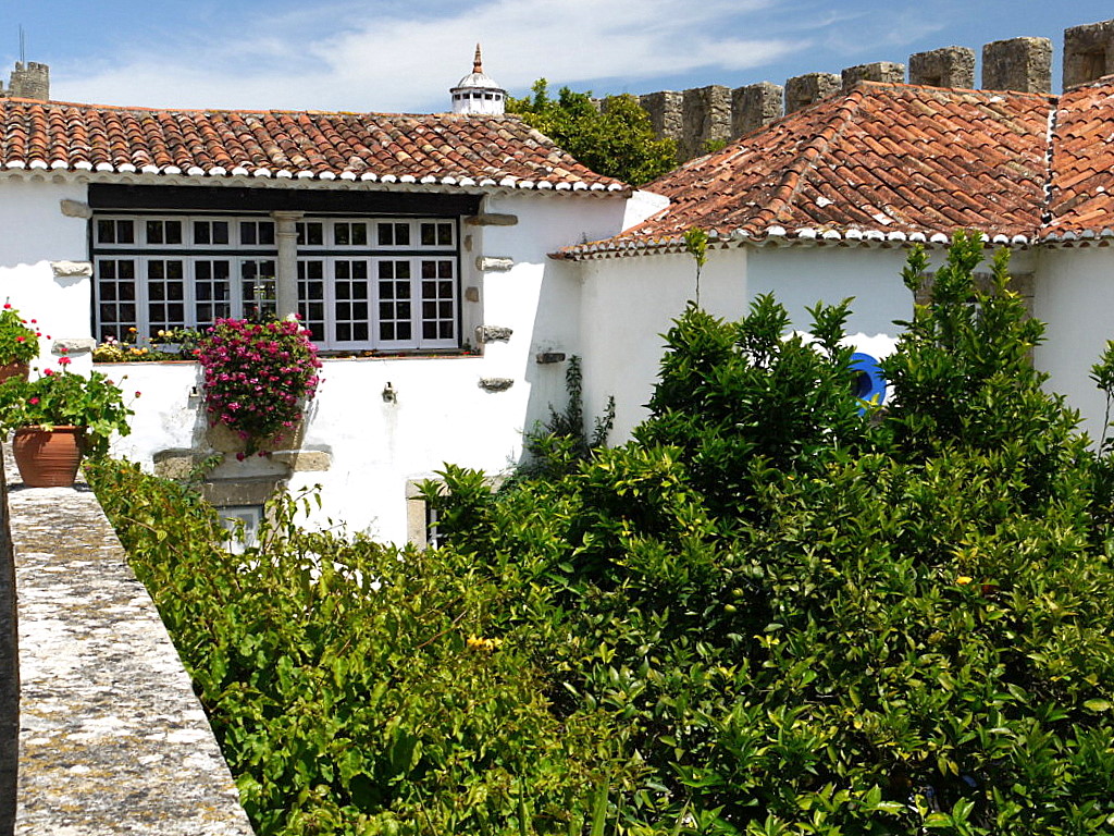 views of The Obidos town